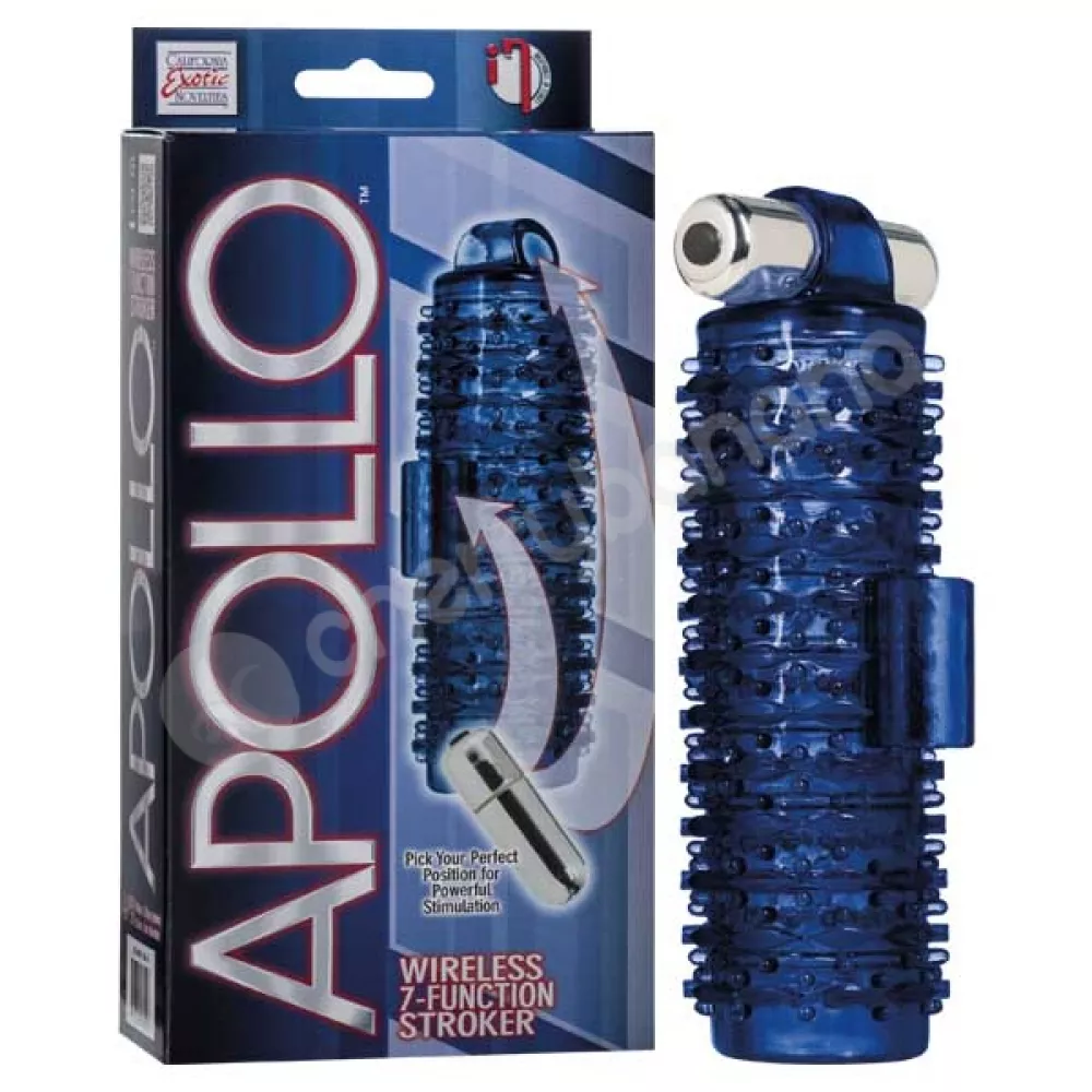 Apollo Wireless Blue 7-function Stroker