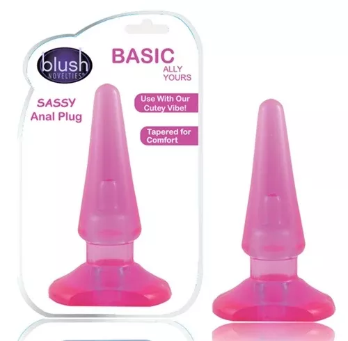 B Yours Basic Anal Plug by Blush – Pink
