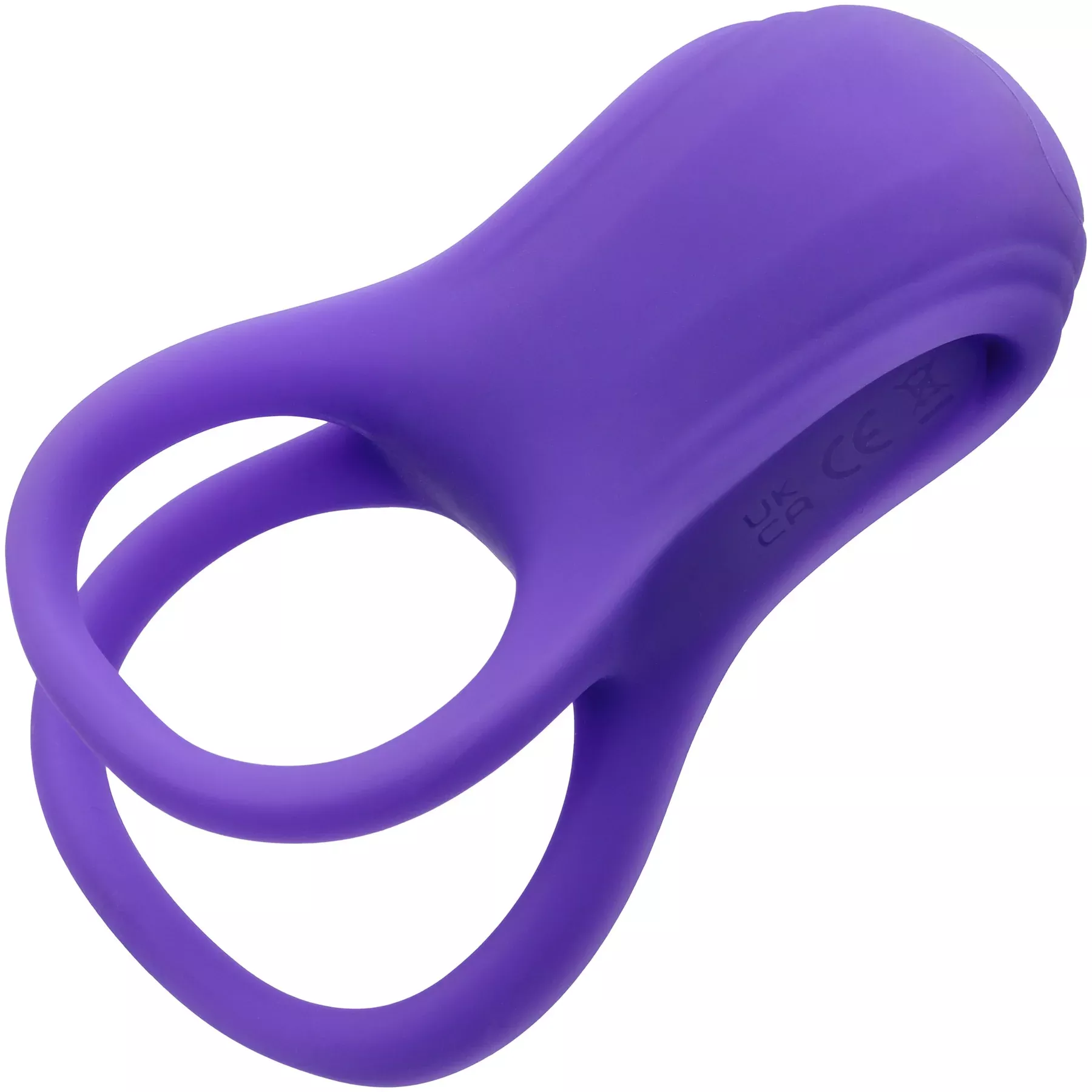 Basic Essentials Rechargeable Dual Support Cock Ring By CalExotics