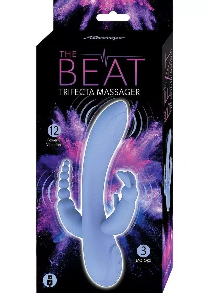 The Beat Trifecta Massager - Violet