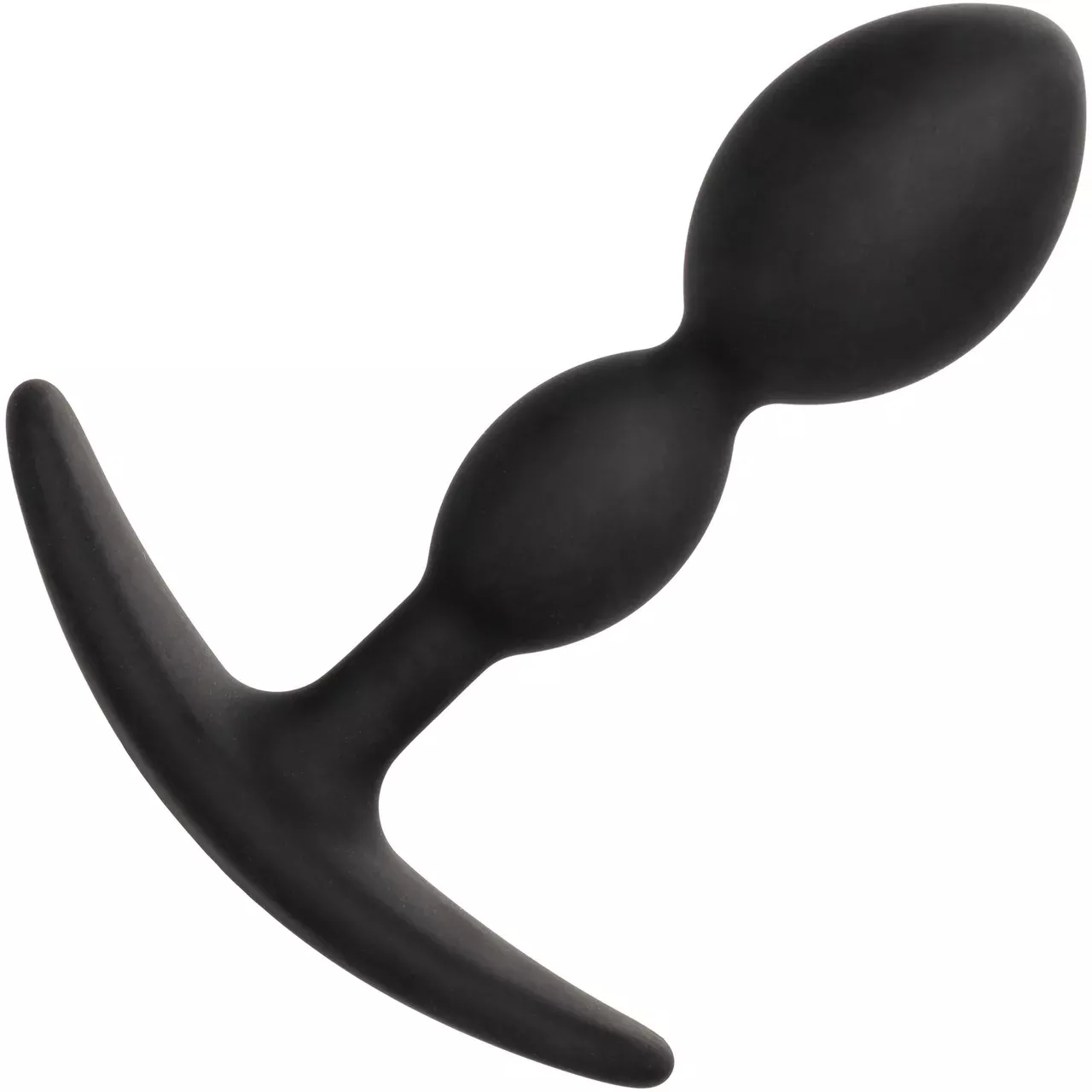 Boundless 2X Teardrop Plug Silicone Butt Plug By CalExotics – Black
