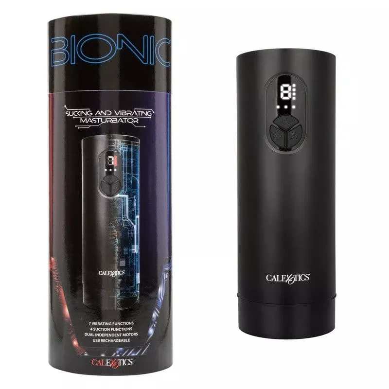 CalExotics Bionic™ Sucking and Vibrating Masturbator