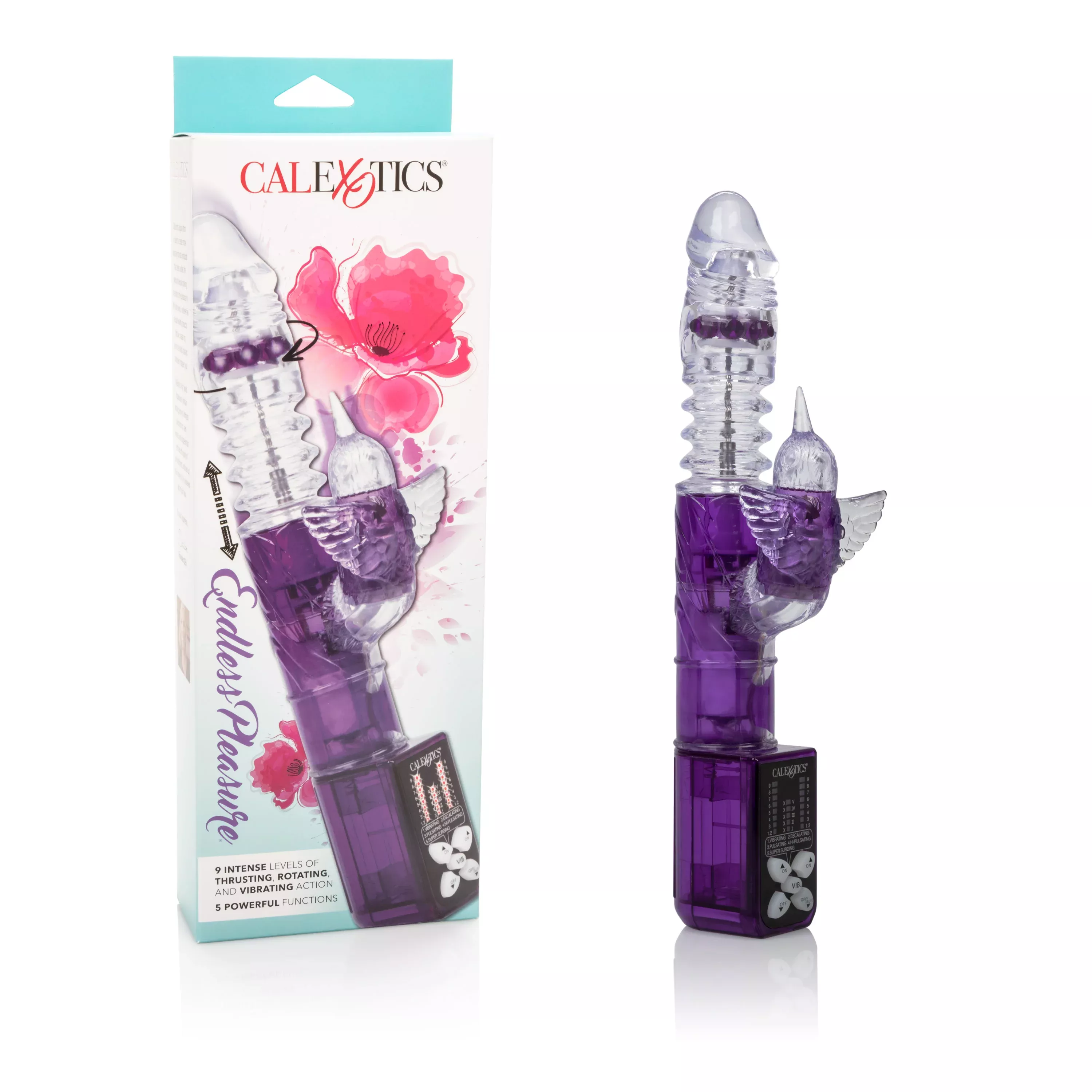 CalExotics Endless Pleasure Thrusting Rabbit Vibrator