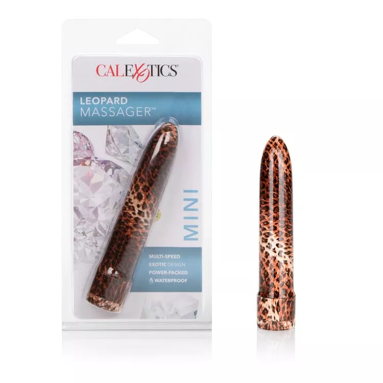 Calexotics – Leopard Massager Mini (Leopard-Print)