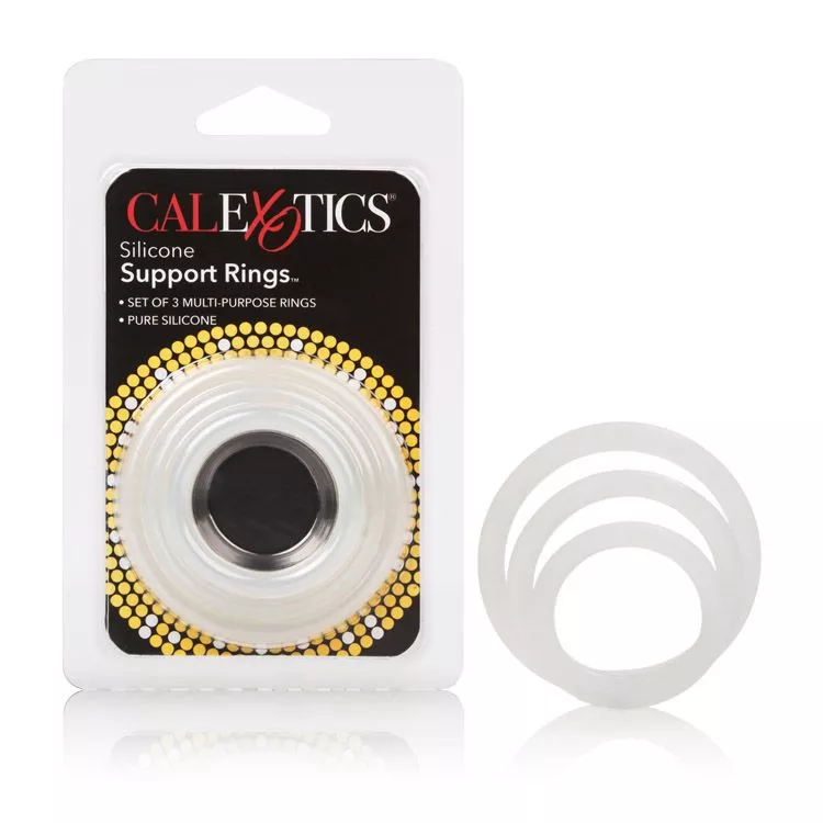 Calexotics – Silicone Support Rings (Clear)