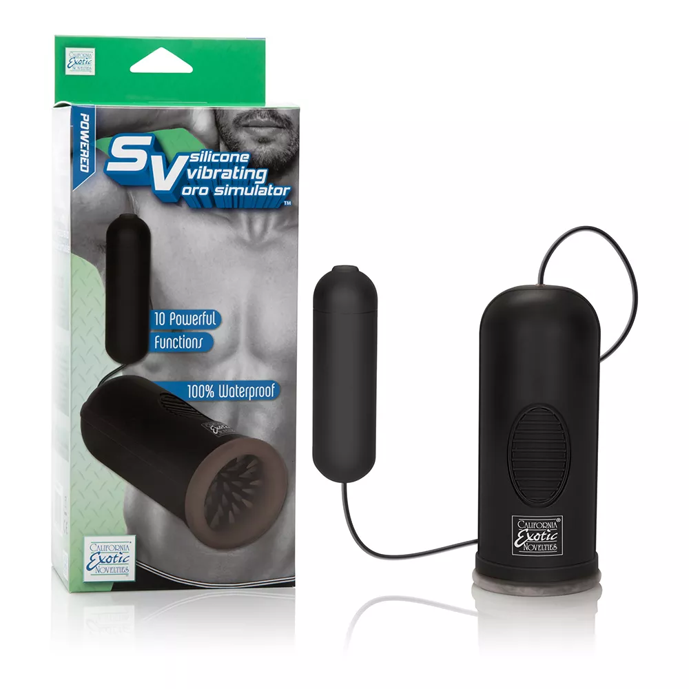 Calexotics – Silicone Vibrating Oro Simulator