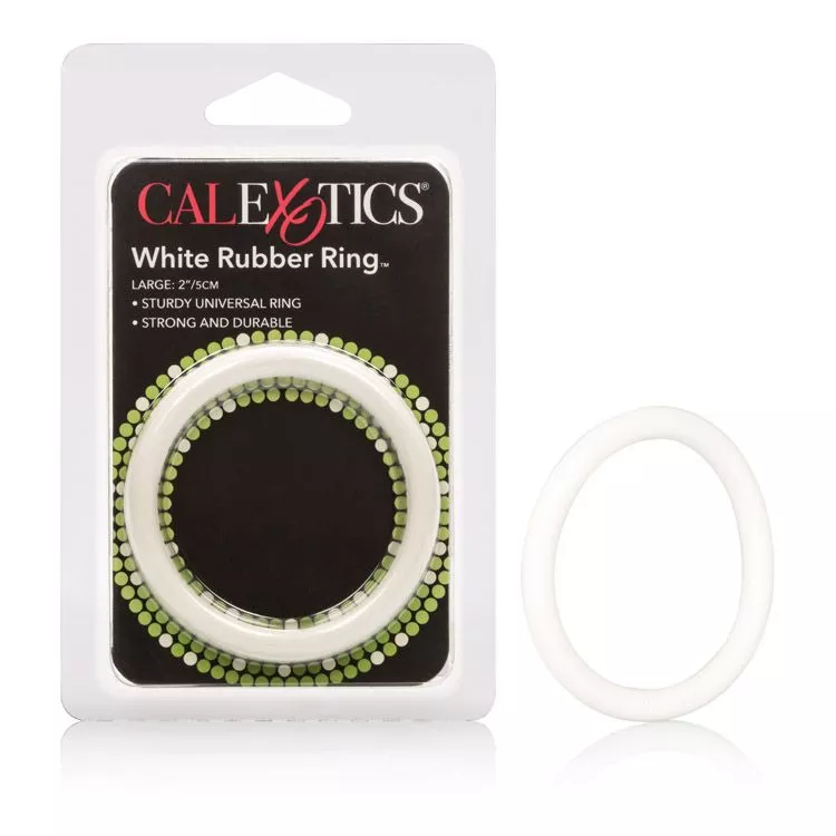 Calexotics – White Rubber Ring (Large 2″)