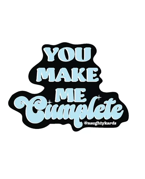 Cumplete Sticker – Pack of 3