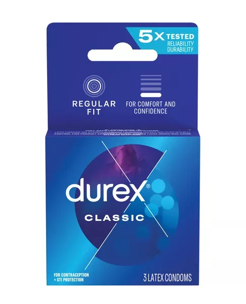 Durex Classic – Box of 3