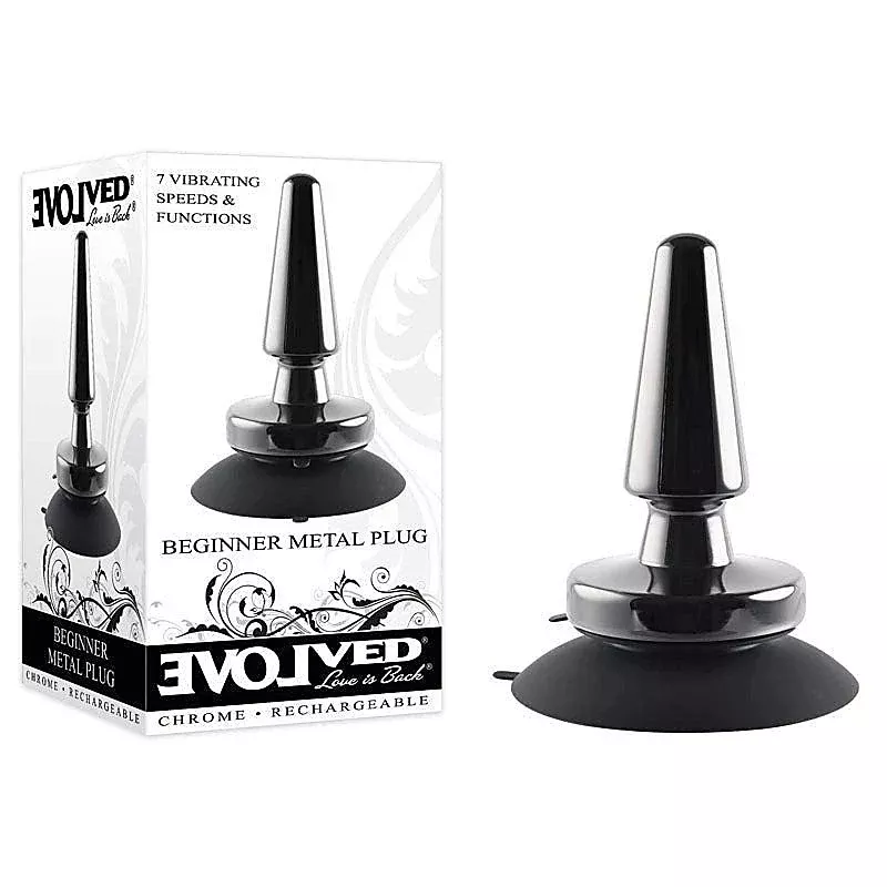 Evolved BEGINNER METAL PLUG Butt Plug by Evolved Novelties