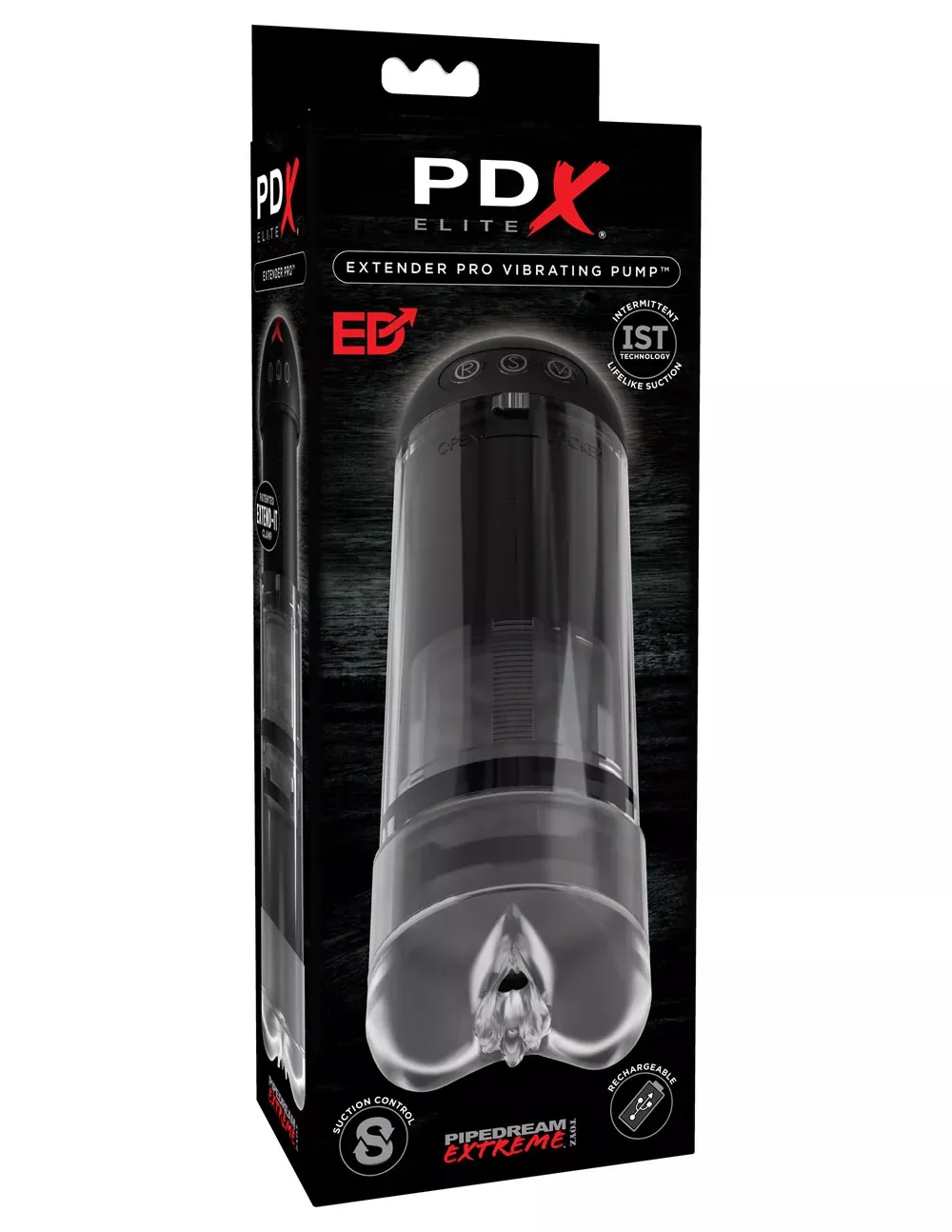 Extender Pro Vibrating Penis Pump by Pipedream
