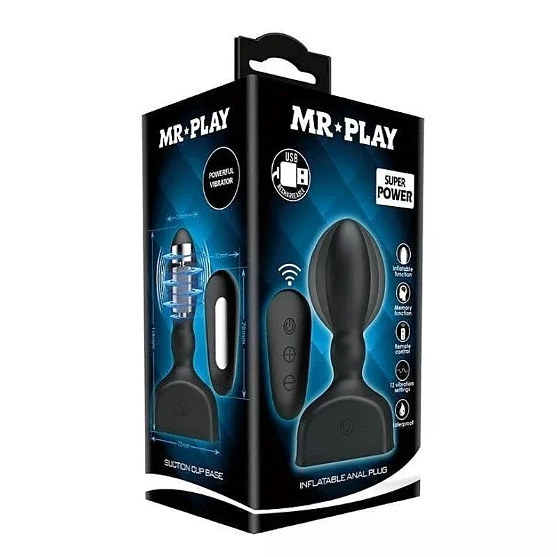 Inflatable Anal Plug by Baile