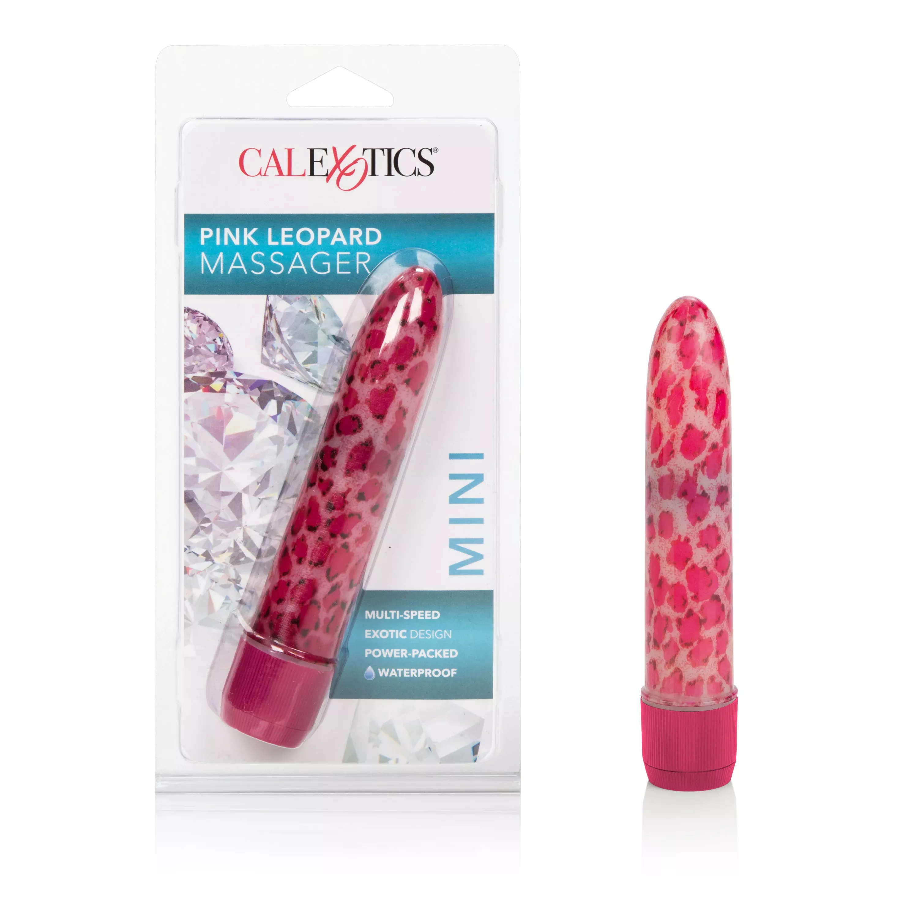 Leopard Massager Mini by CalExotics - Pink