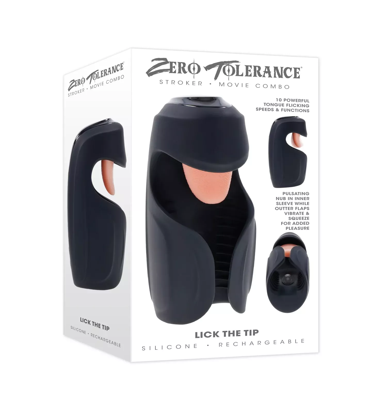 Lick the Tip Vibrating Stroker by Evolved Novelties