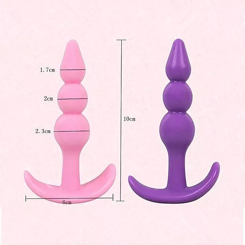 The Minis Black Bubble Butt Plug by Doc Johnson