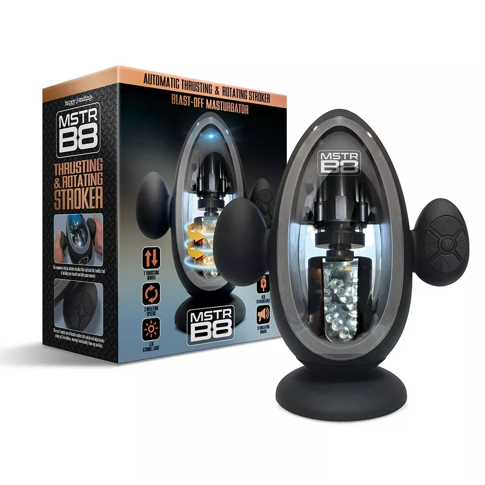 MSTR B8 Blast Off Automatic Thrusting & Vibrating Stroker