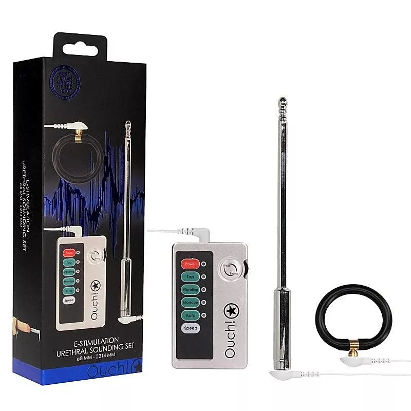 OUCH! Pleasurable E-stim Urethral Sounding Exploration Kit