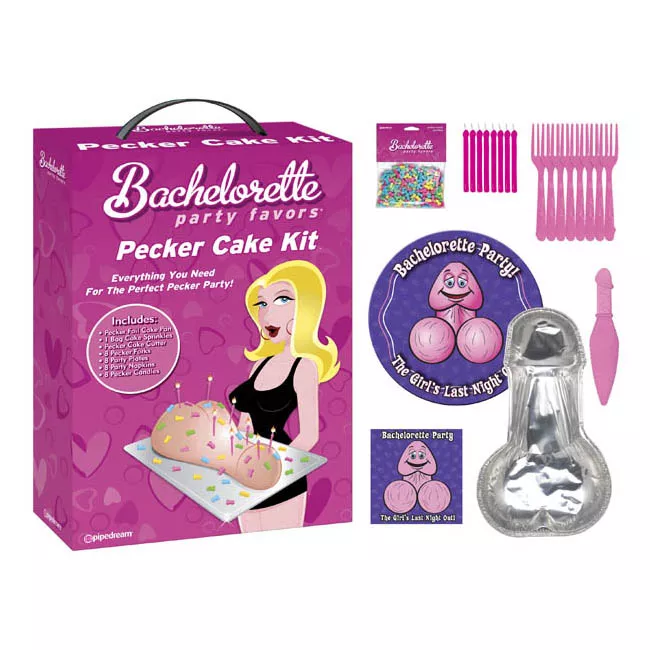 Pipedream – Bachelorette Pecker Cake Kit