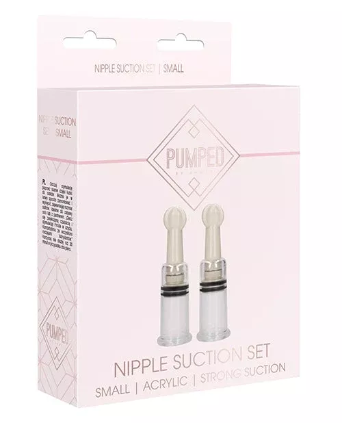 Pumped Nipple Suction Set Transparent
