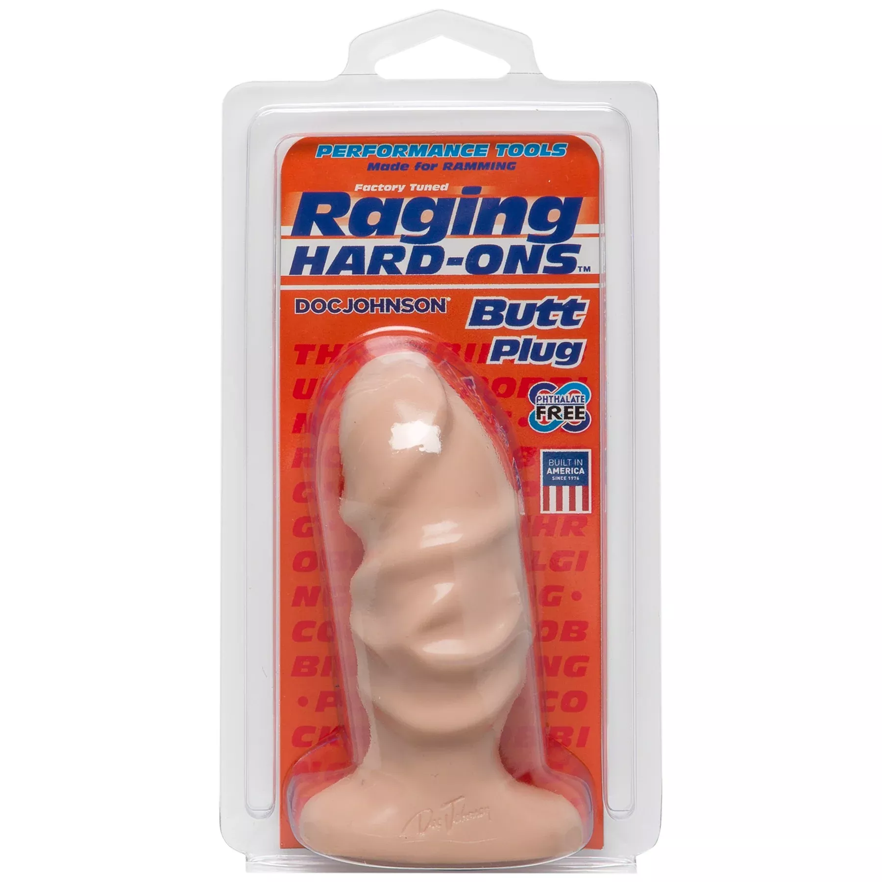 Raging Hard Ons Butt Plug Large by Doc Johnson
