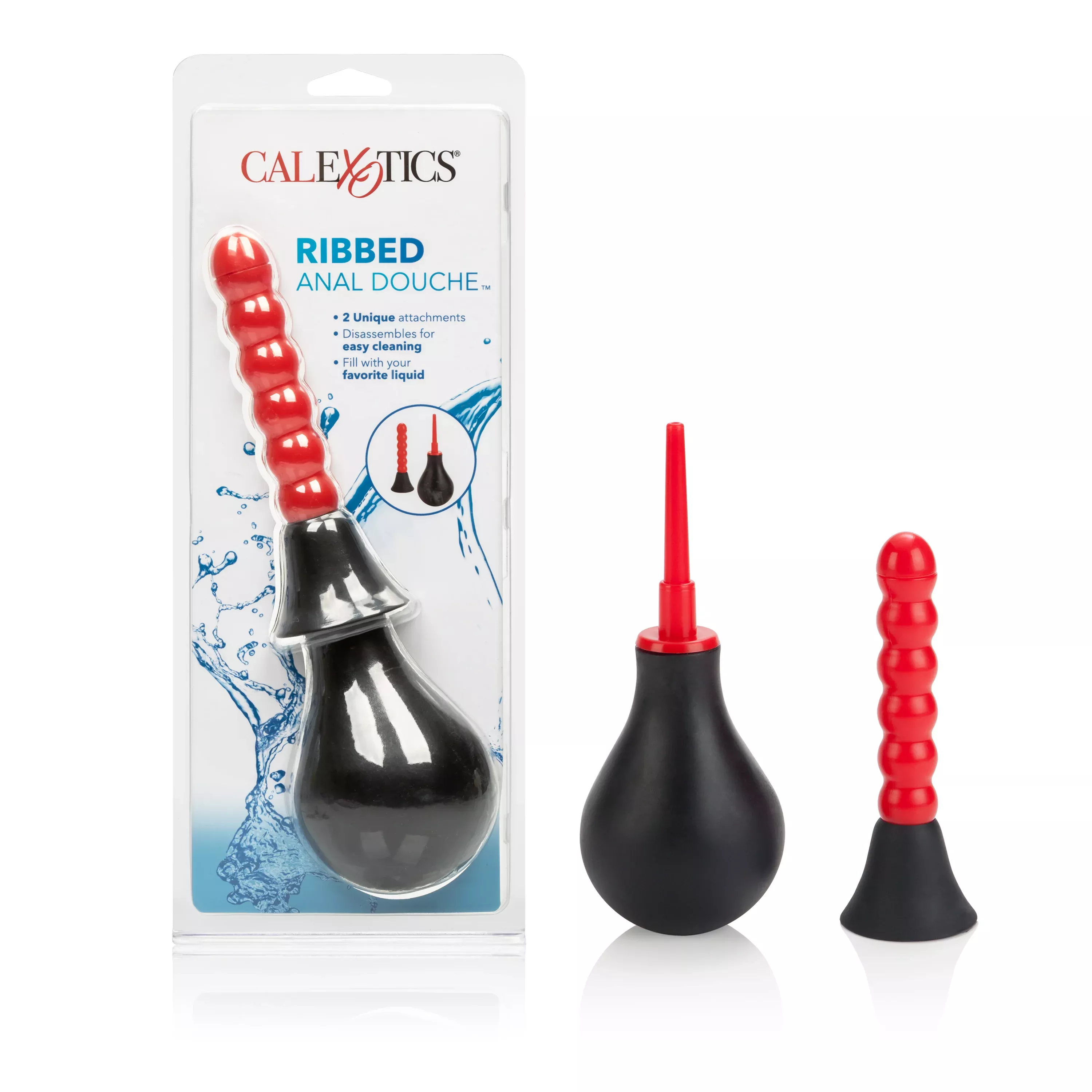 Ribbed Anal Douche by CalExotics