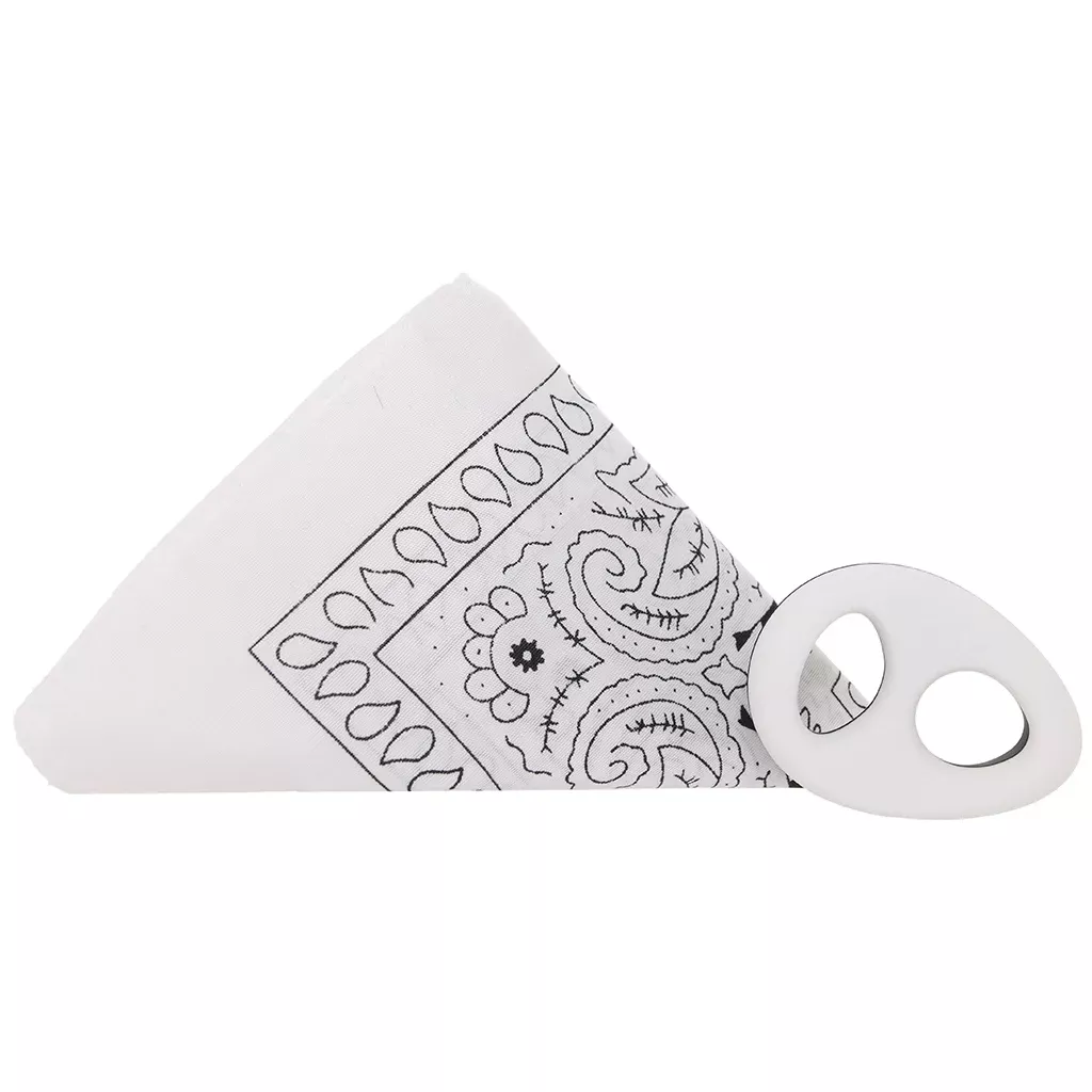 Rock Solid The Code C-Ring and Bandana Set in White